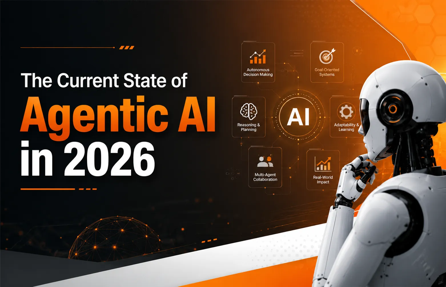 Timeline showing the evolution of AI from rule-based systems to Generative AI to today's autonomous Agentic AI.