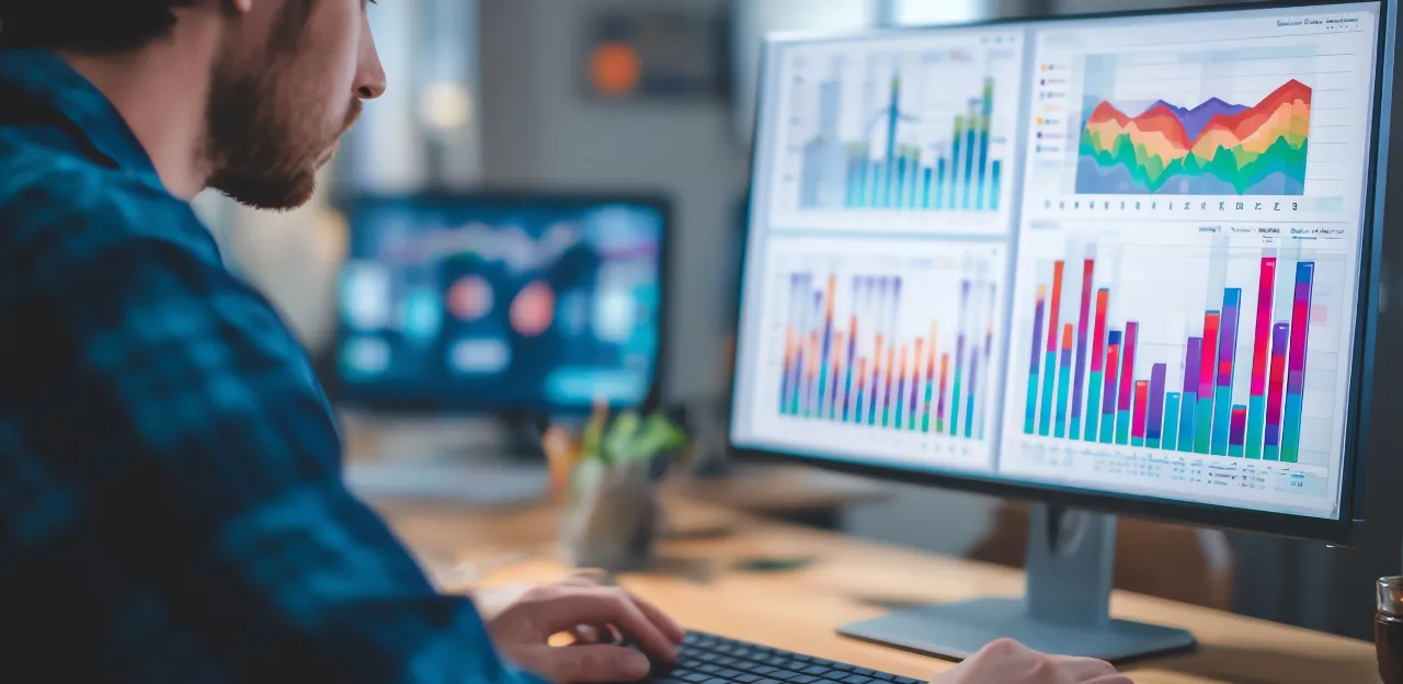 A professional data analyst using SQL to query a massive relational database, representing the foundation of data extraction.